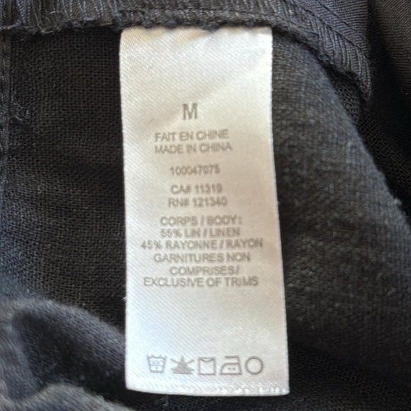 Dynamite | Linen Blend Strapless Jumpsuit - Picture 6 of 10